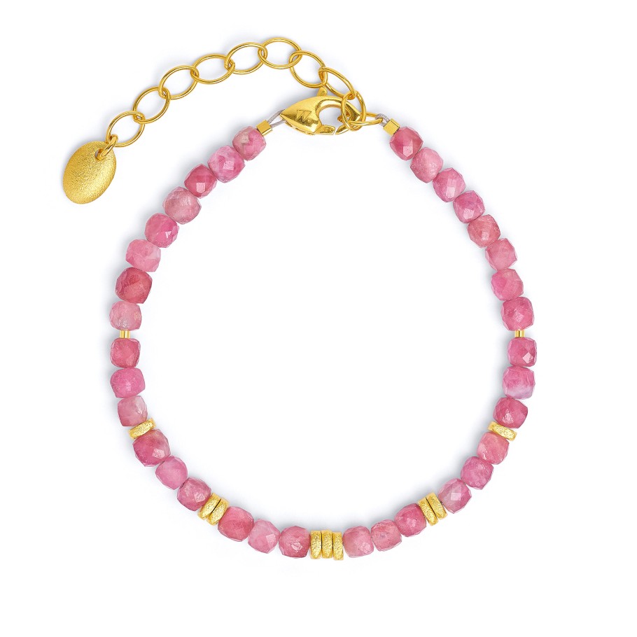 BERND WOLF Fabella Armkette mit Pink Turmalin - 6110004116-V21
