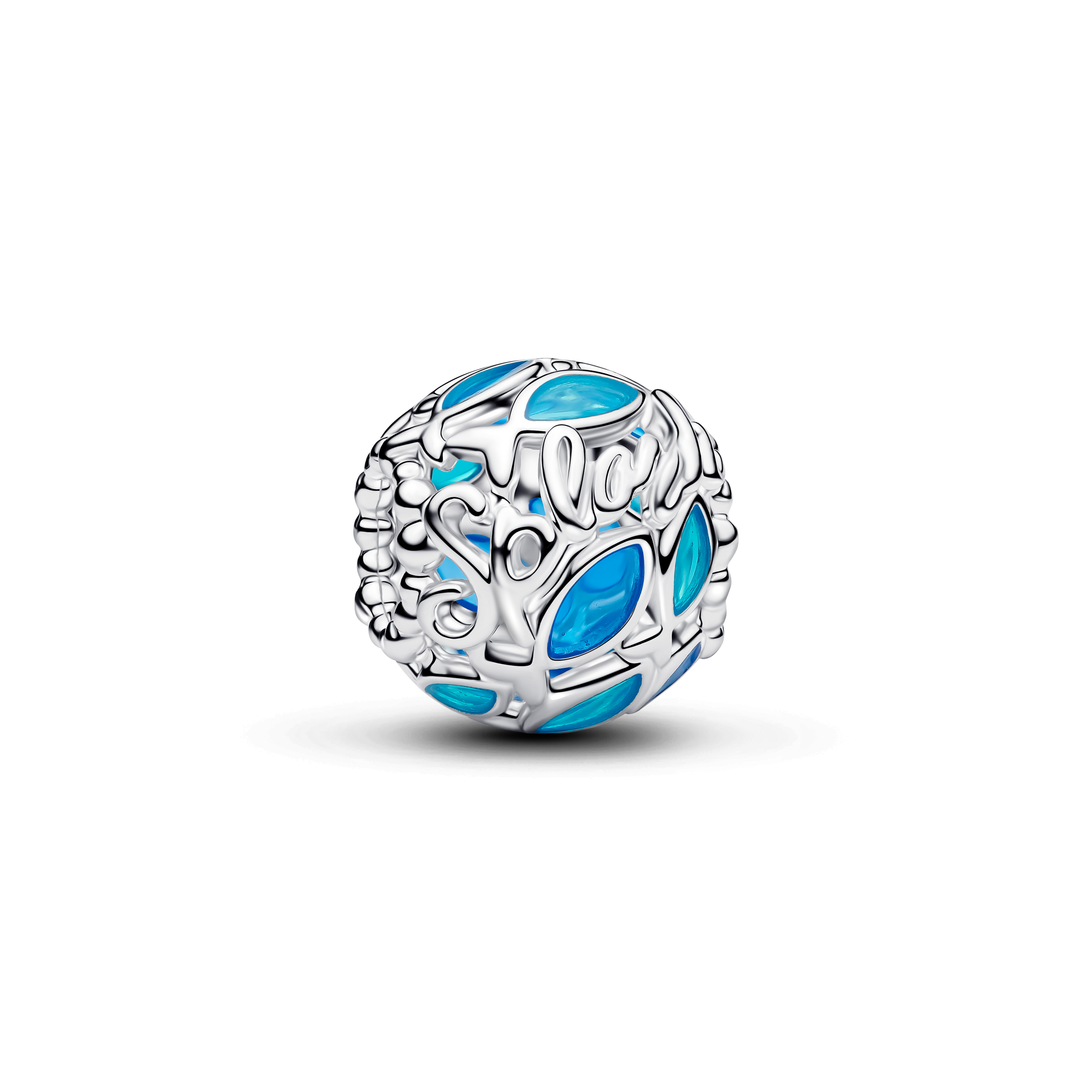 PANDORA Silber Charm Schwimmende Fische 794699C01