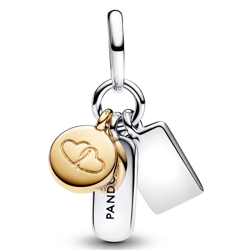 PANDORA  Dreifacher Freundschafts-Charm-Anhänger763436C01