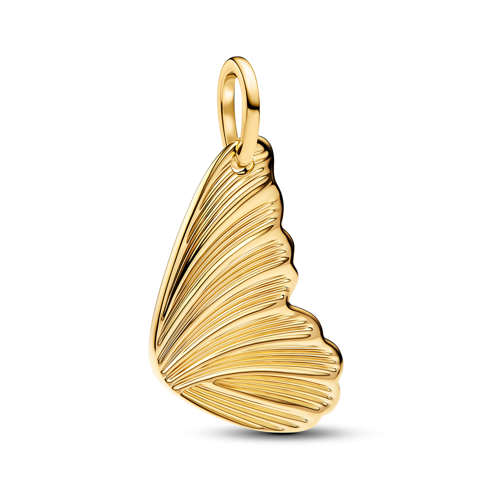 PANDORA SHINE Gravierbarer Schmetterlingsflügel Anhänger 364015C00