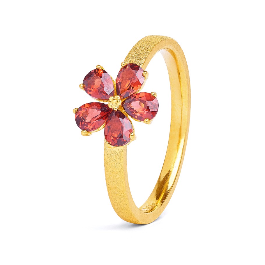 BERND WOLF Marga Ring mit Granat - 5220003776-054