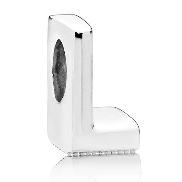 PANDORA Buchstabe Letter L silver charm 797466