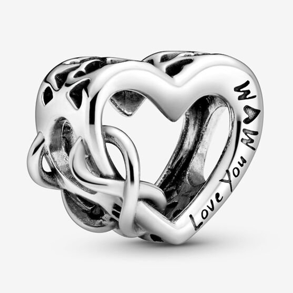 Love You Mum Unendlichkeits-Herz PANDORA charm 798825C00