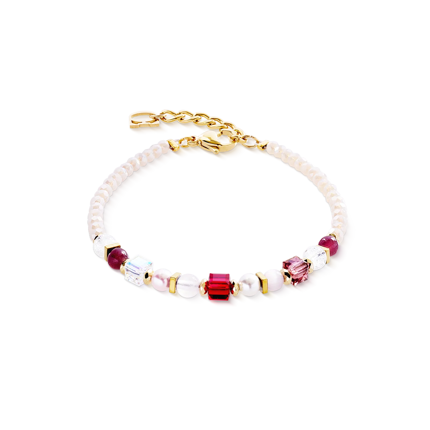COEUR DE LION Armband Princess Mix rosé blush 210530.0319.0