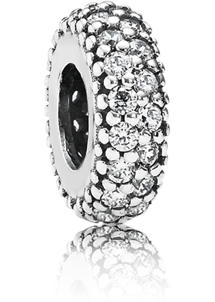 PANDORA Charm Pave-Inspiration, Silber 791359CZ