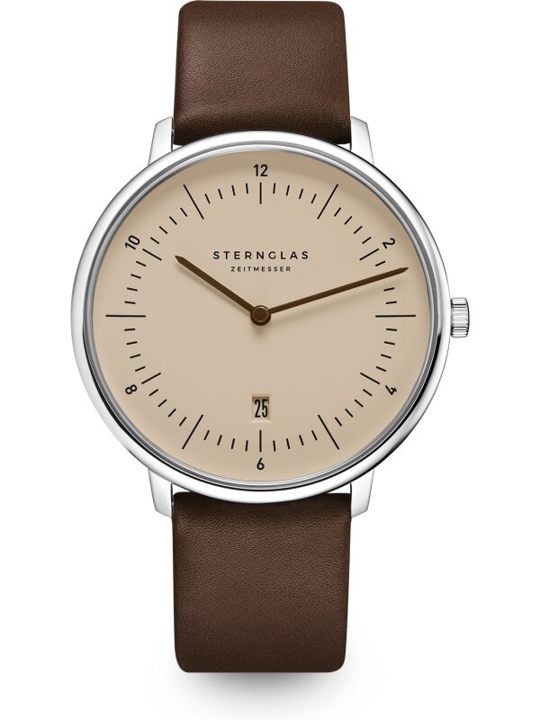 STERNGLAS NAOS XL sandbraun Band Premium S01-NX54-PR04