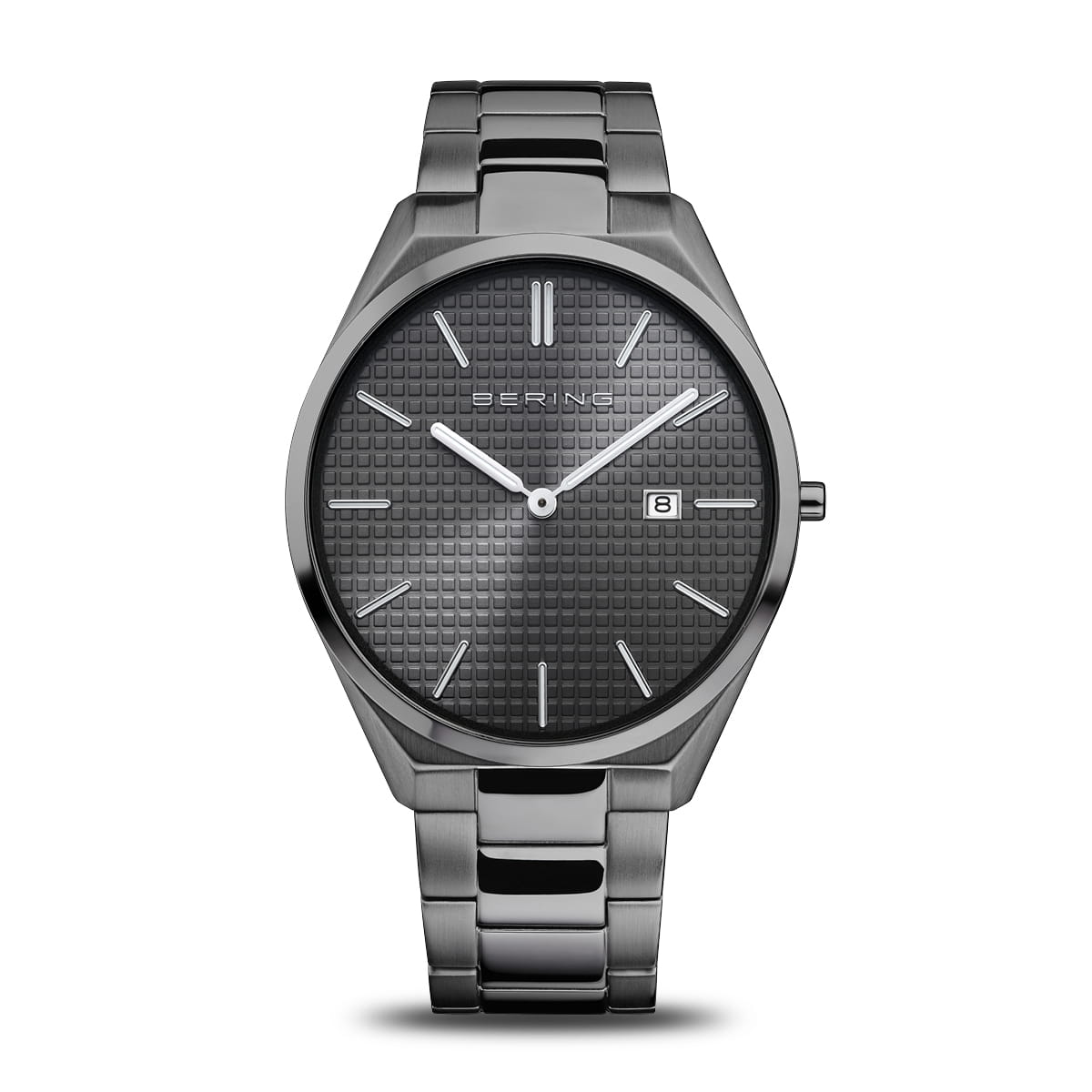 BERING Ultra Slim | grau poliert/gebürstet | 17240-777