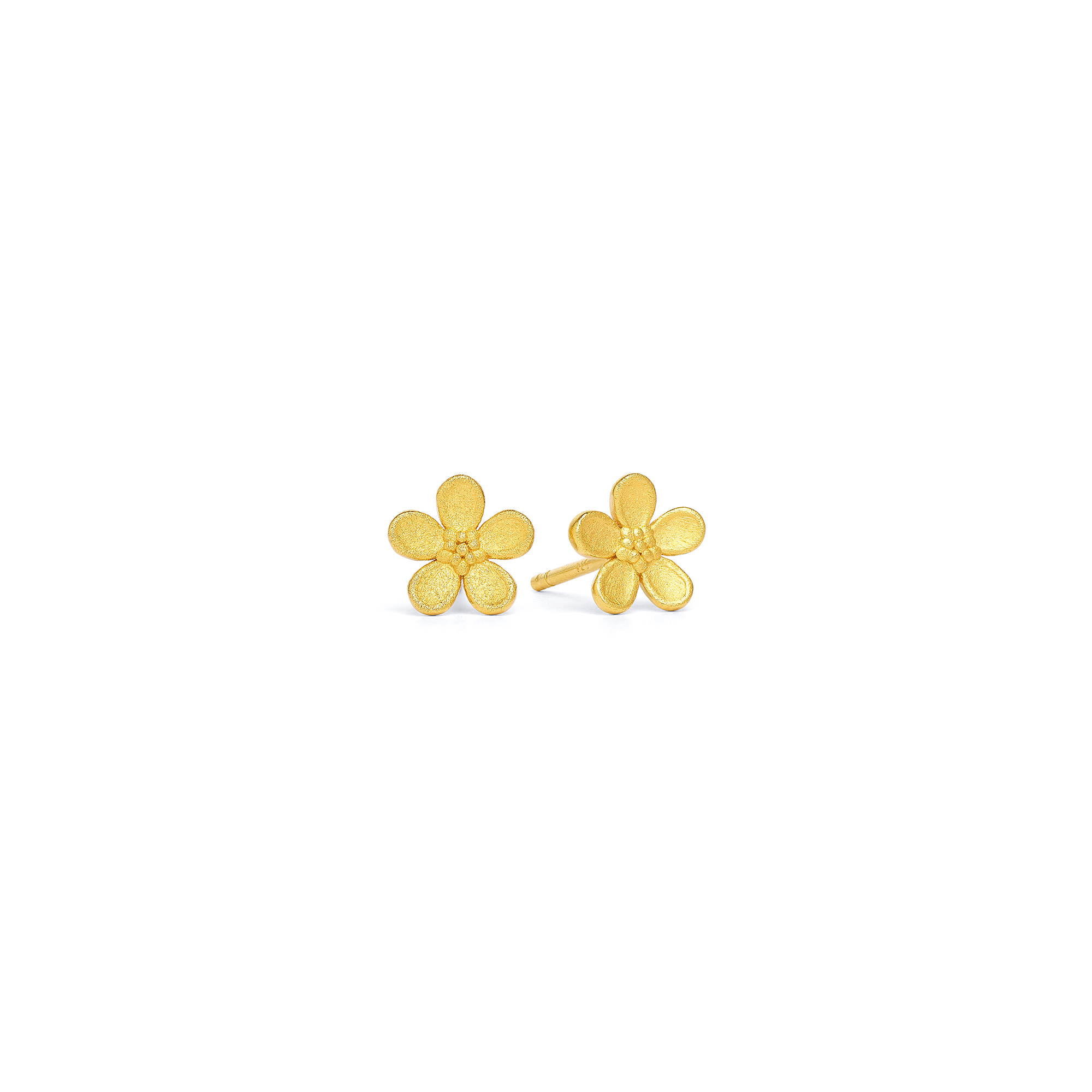 BERND WOLF Ohrstecker Marsa Blume Gold - 1900015506