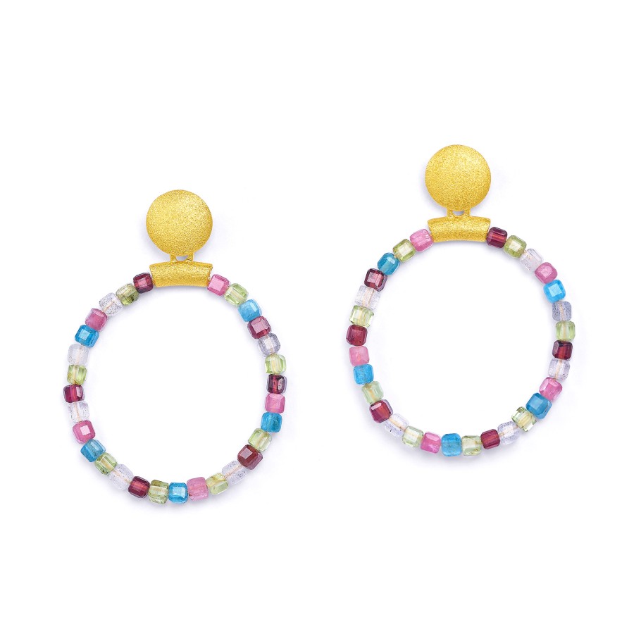 BERND WOLF Rondelo Ohrhänger Multicolor - 1530015706