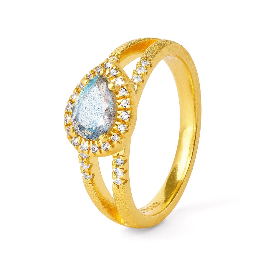 BERND WOLF Antoinette Ring mit Labradorit - 5370001616-056