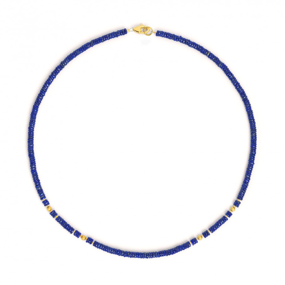 BERND WOLF Lafette Halskette mit Lapislazuli - 84488236