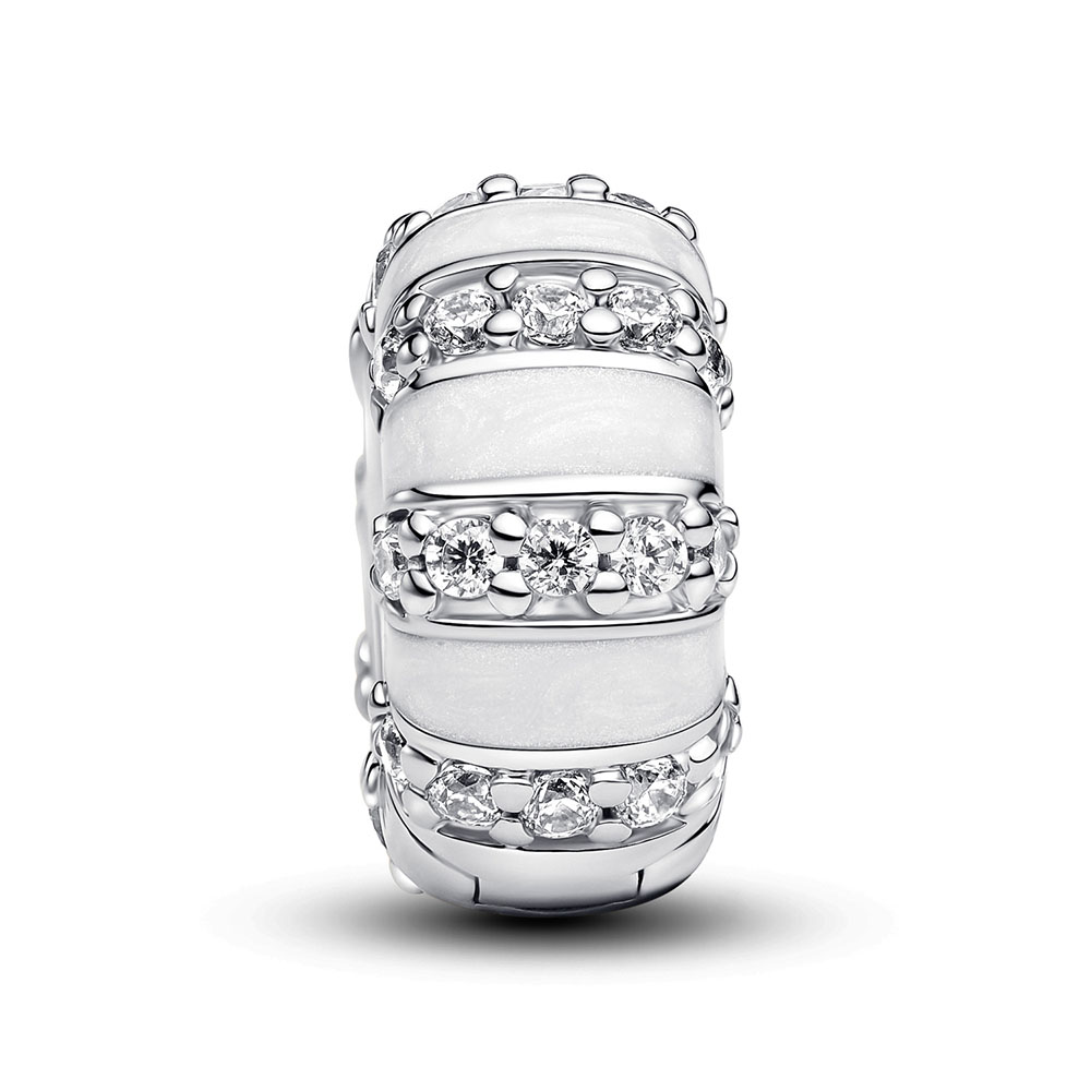 Steine und Emaille PANDORA Clip-Charm 793785C01