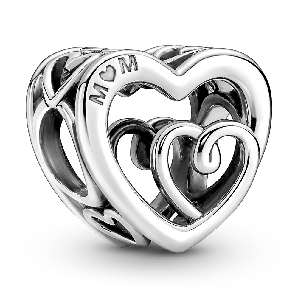 Verschlungene Unendlichkeits-Herzen PANDORA Charm 790800C00