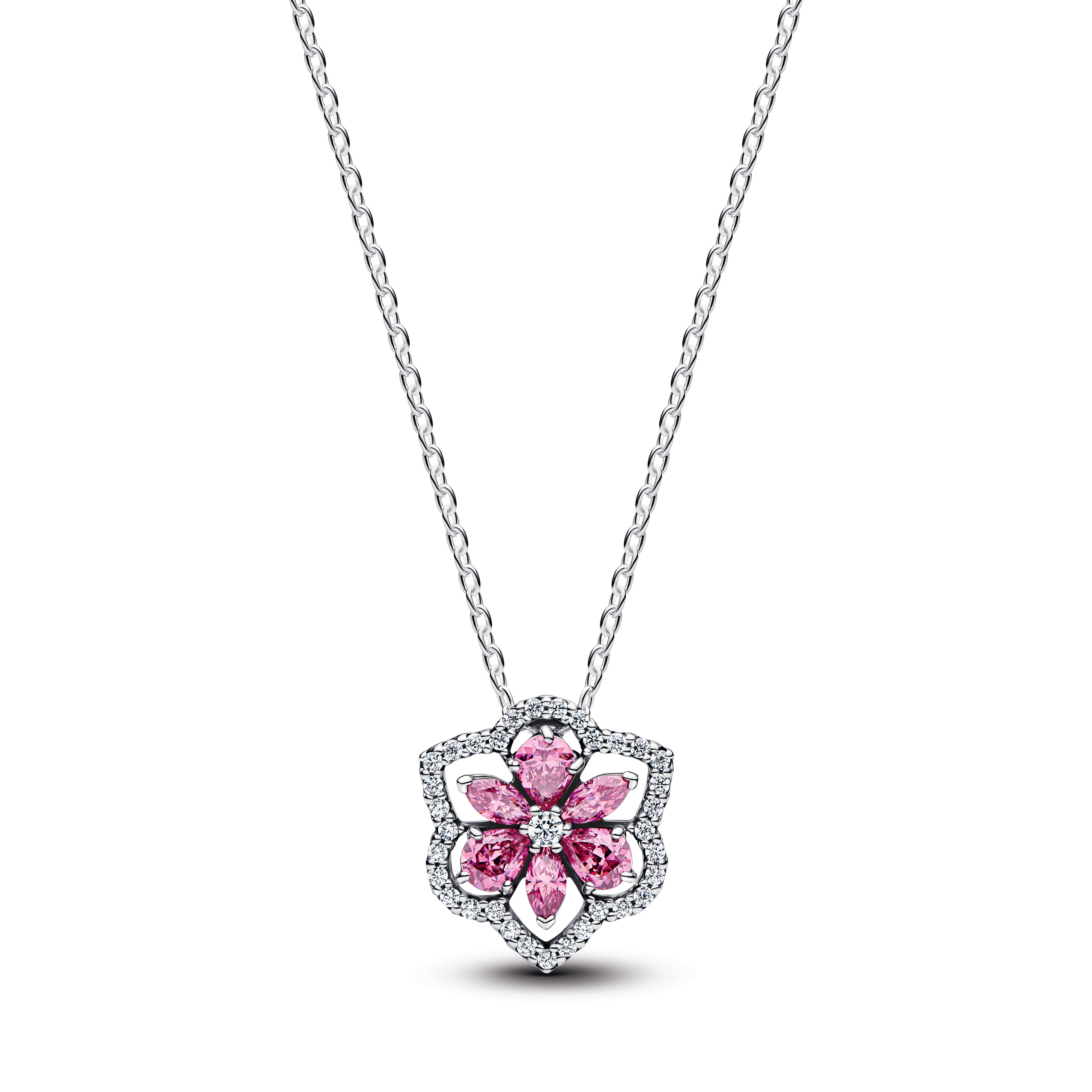 PANDORA Blumen Halskette 394576C01-45