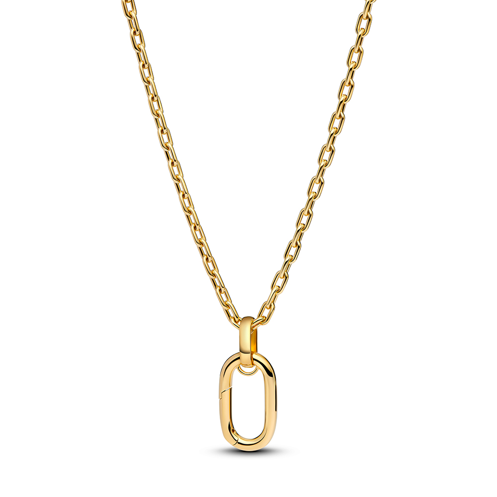 PANDORA SHINE Gliederhalskette mit aufklappbaren Großen Gliedern 364083C00-70