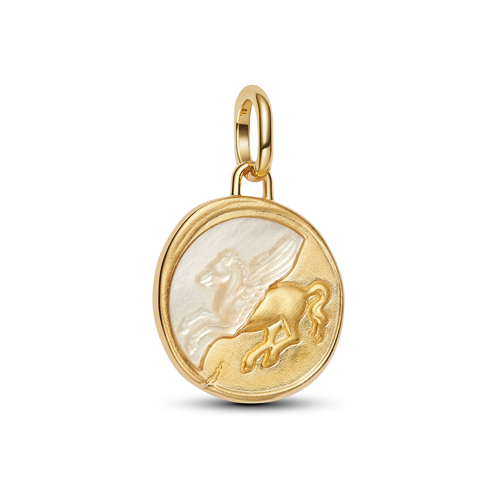 PANDORA SHINE Pegasus Medallion Charm 764090C01