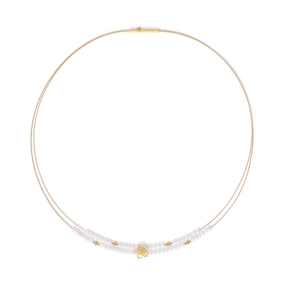 BERND WOLF Cercena Collier mit Süßwasserperlen 43 cm - 85208656-043