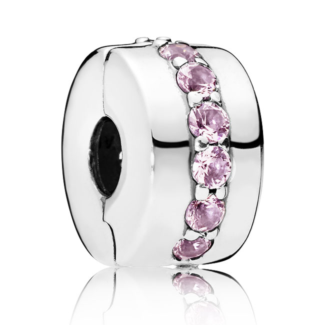 PANDORA Clip Pink Shining Path 791972PCZ