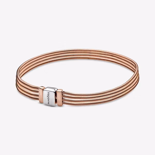 PANDORA Reflexions Mehrstrang-Schlangen-Gliederarmband 588782C00-16