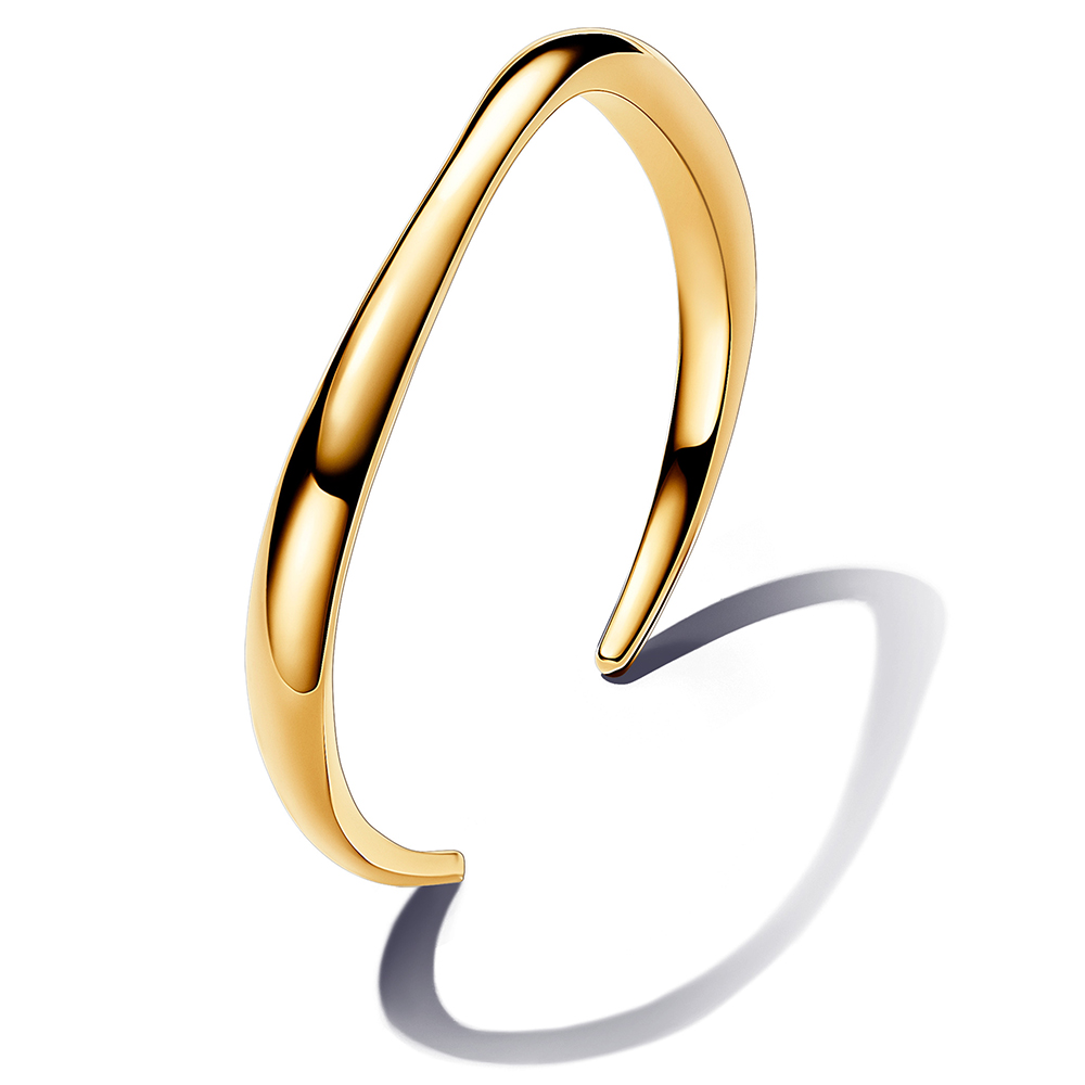 Pandora Organisch Geformter Offener Armreif 563310C00