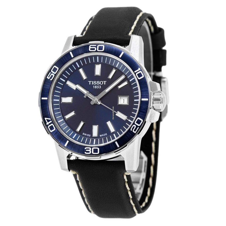 TISSOT Supersport Gent Date Watch T1256101604100