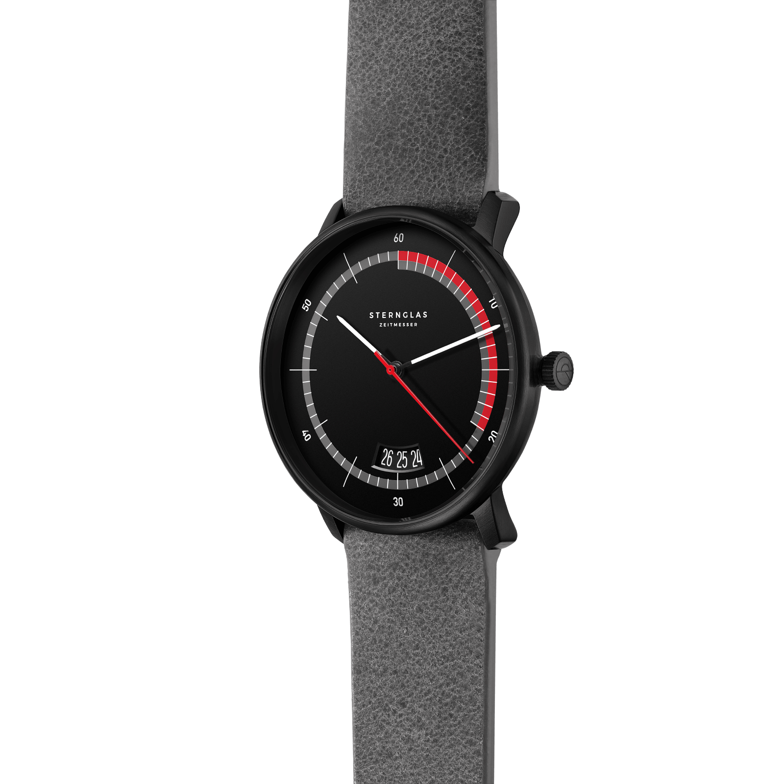 STERNGLAS Naos schwarz Edition Sport S01-NAS05-VI21