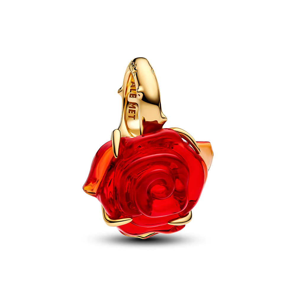 PANDORA SHINE Disney Die Schöne und das Biest Verzauberte Rose Charm-Anhänger 764018C01