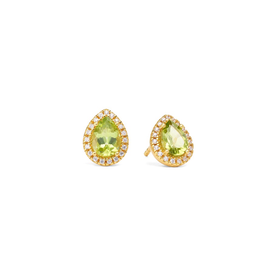 BERND WOLF Marie Ohrstecker mit Peridot - 1930010746