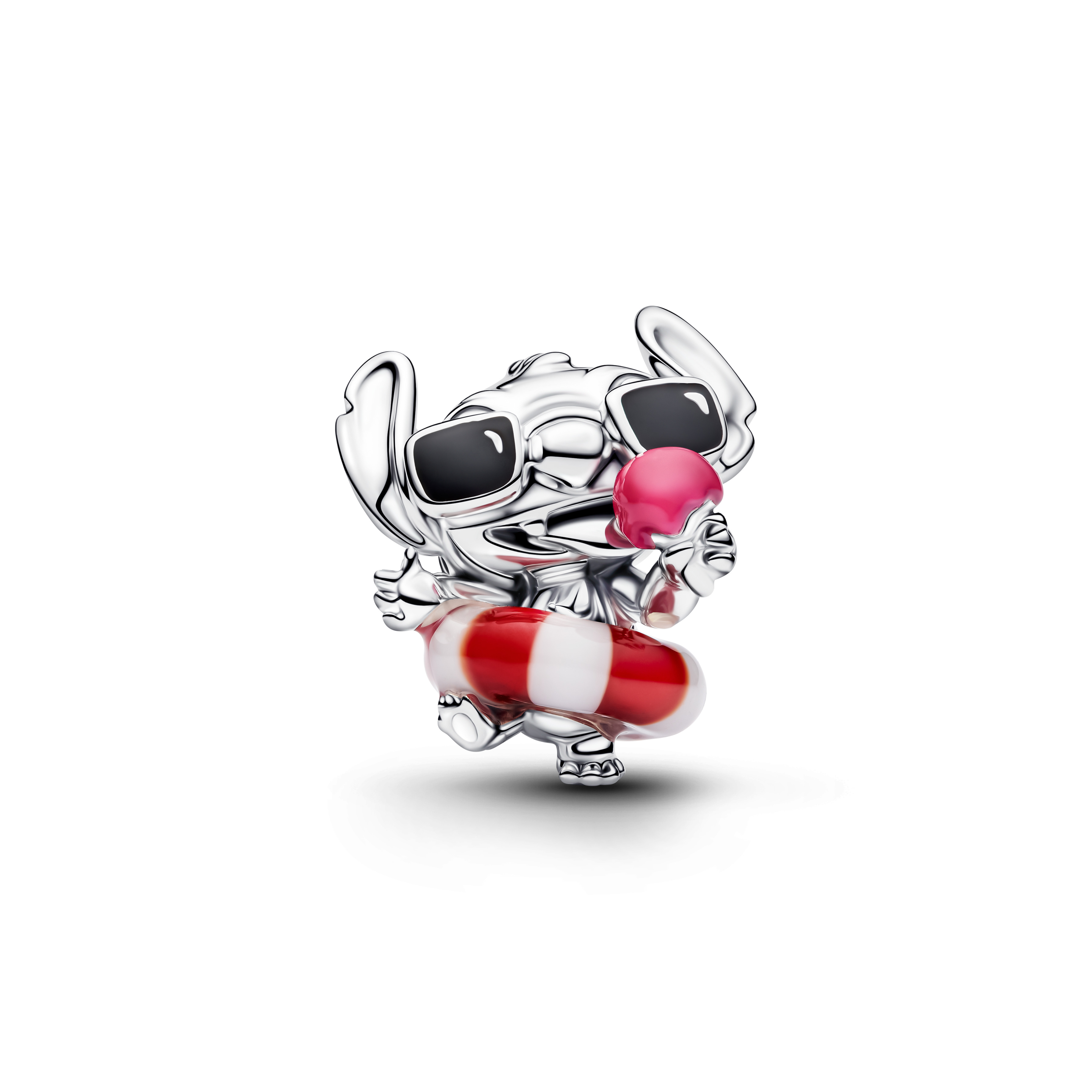 PANDORA Charm Silber Disney Stitch Sommerspaß 794642C01