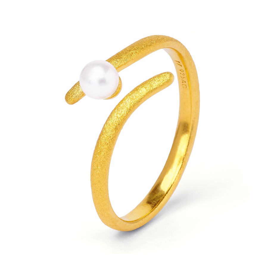 BERND WOLF Tema Ring mit Süßwasserperle Größe 53 - 53132656-053