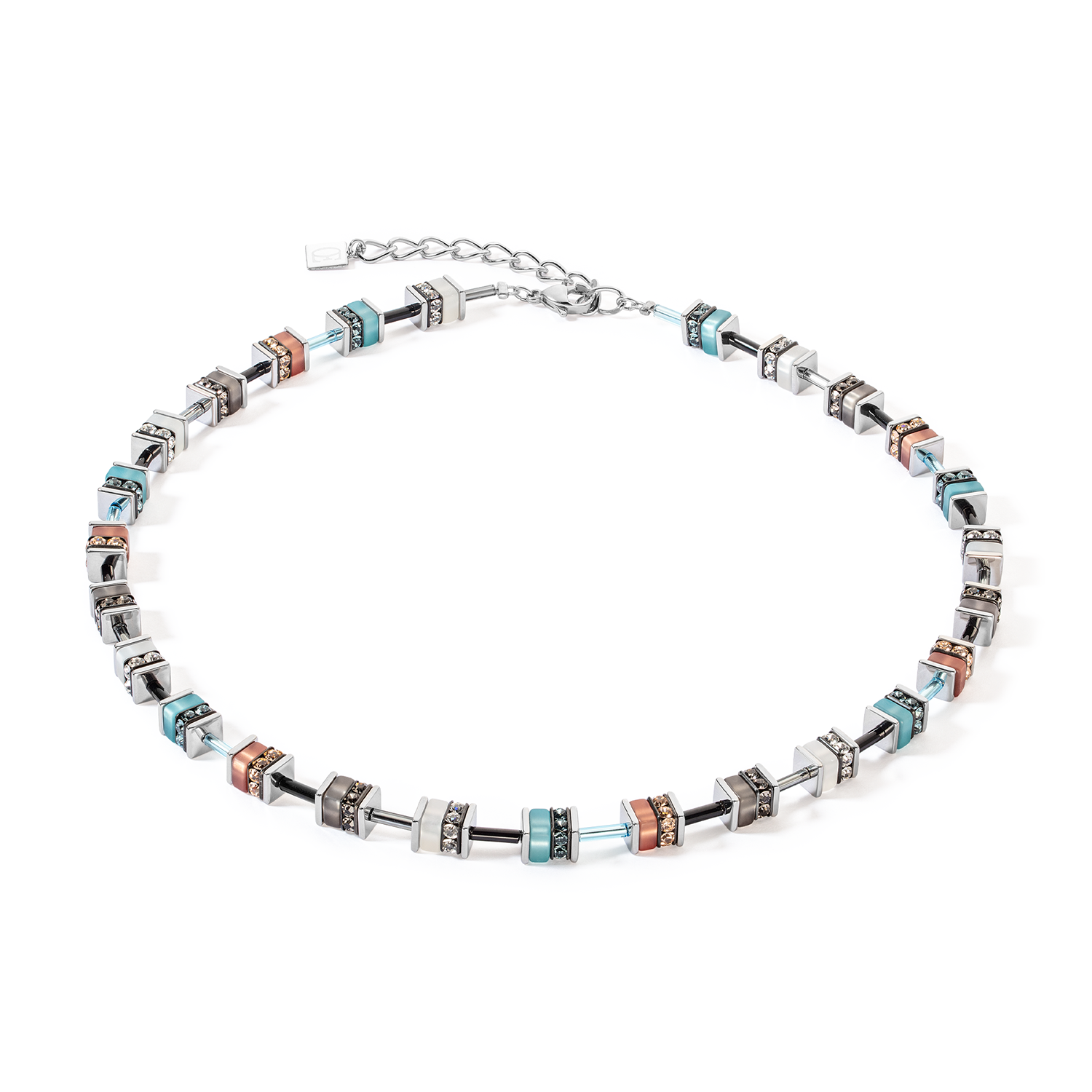 COEUR DE LION Sparkling Classic Pastel Halskette Multicolor - 4409/10-2011
