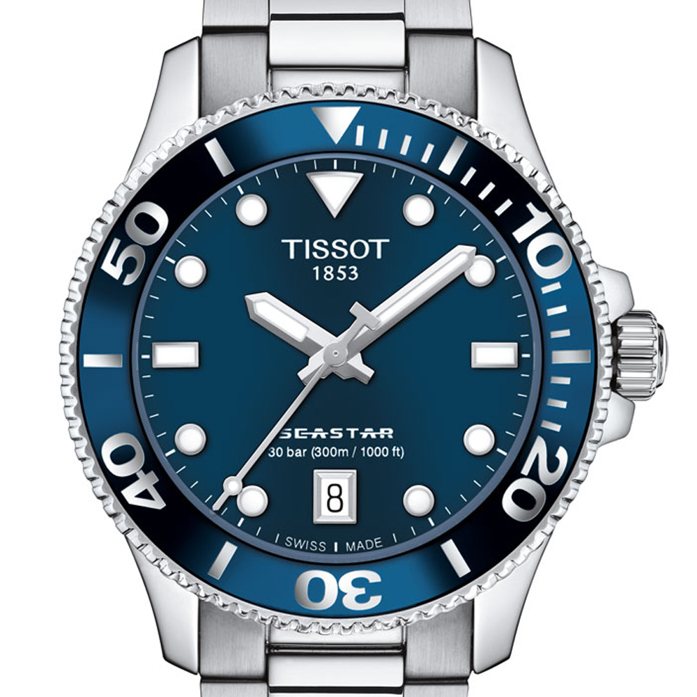 Tissot Seastar 1000 Lady 36 mm T1202101104100 T120.210.11.041.00