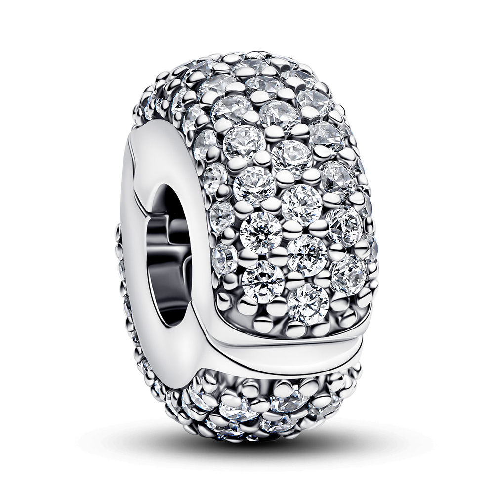 PANDORA Pavé Clip-Charm 794032C01