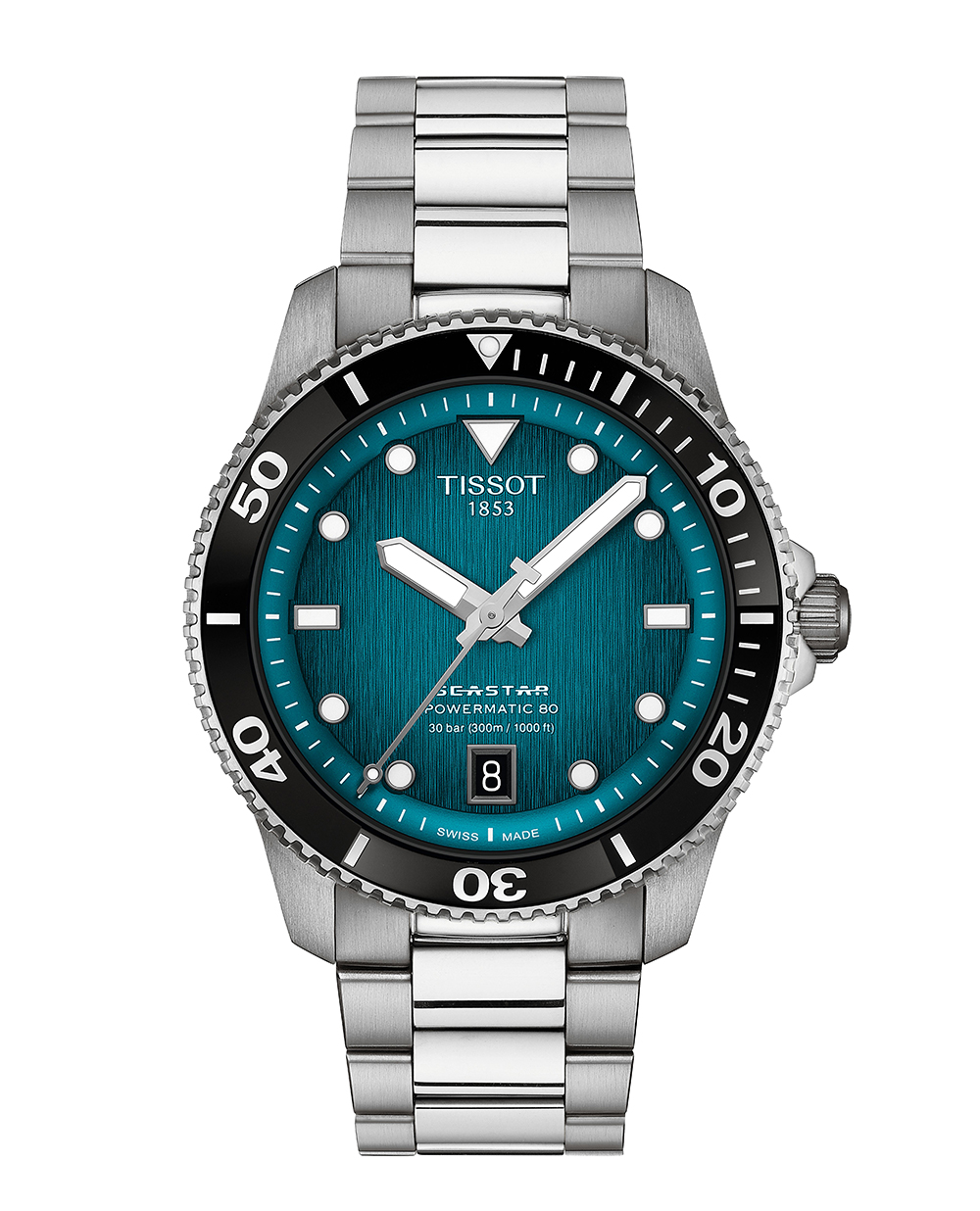 TISSOT  TISSOT SEASTAR 1000 POWERMATIC 80 40MM T1208071109100