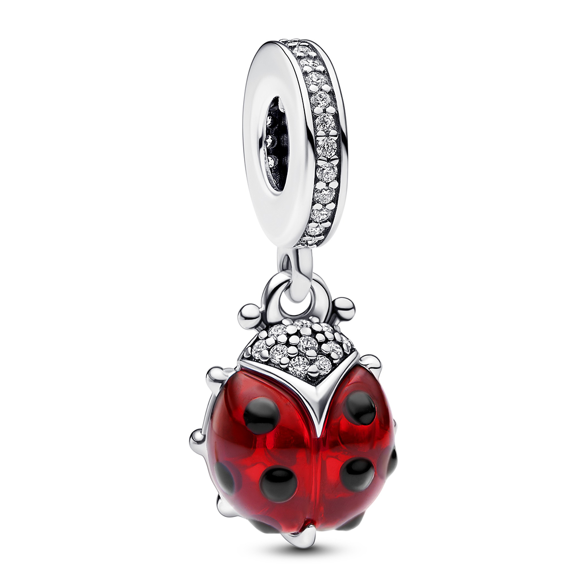 Roter Marienkäfer PANDORA Charm-Anhänger 792571C01