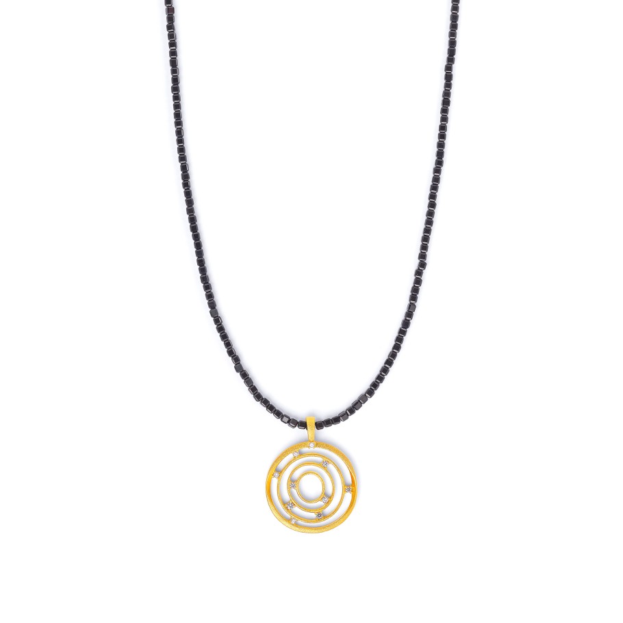 BERND WOLF Selesto Kette mit Anhänger Spinell und Zirkonia - 8160005496