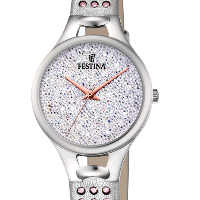 Festina Mademoiselle Swarovski Elements Damenuhr F20407/1