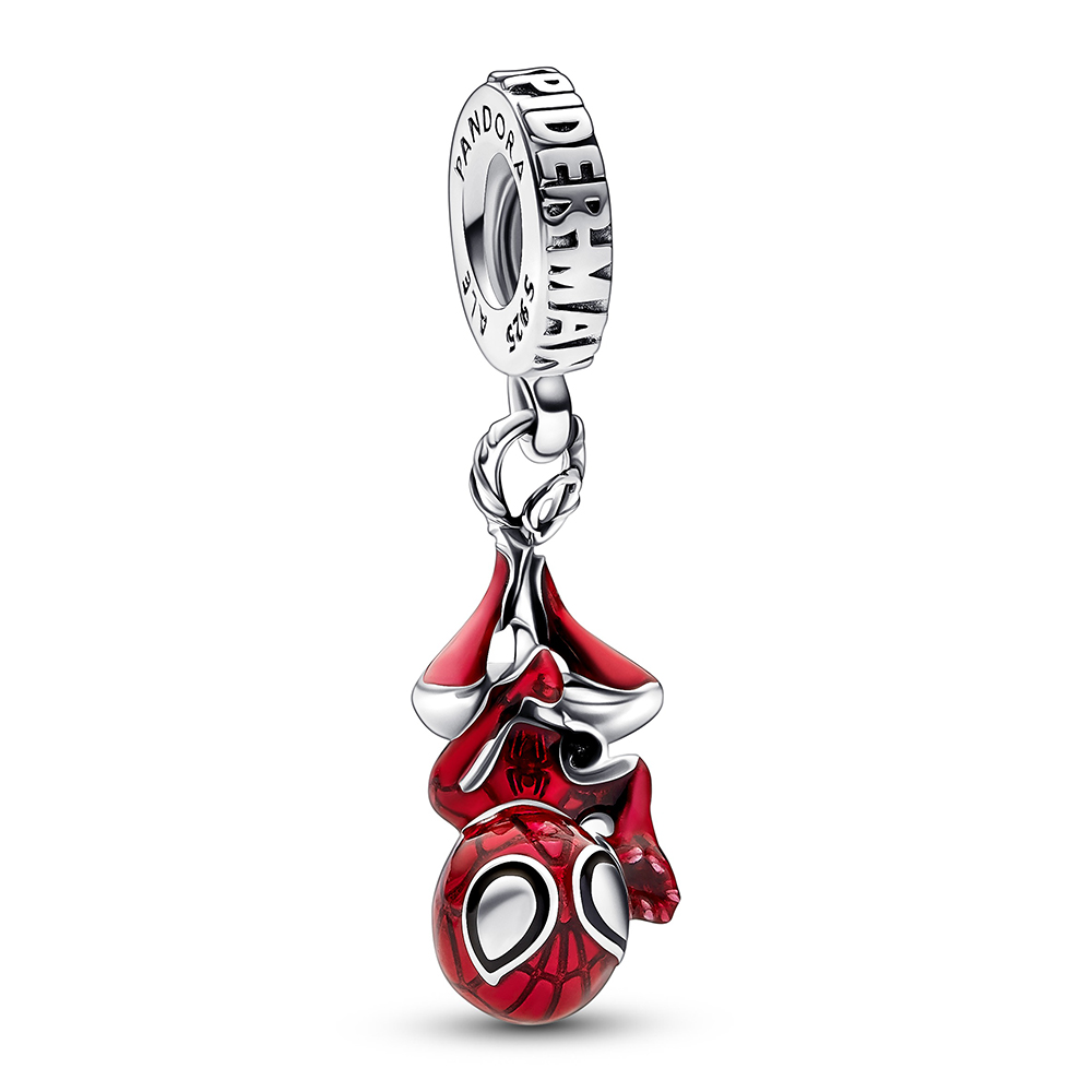 Marvel Hängender Spider-Man PANDORA Charm-Anhänger 792323C01