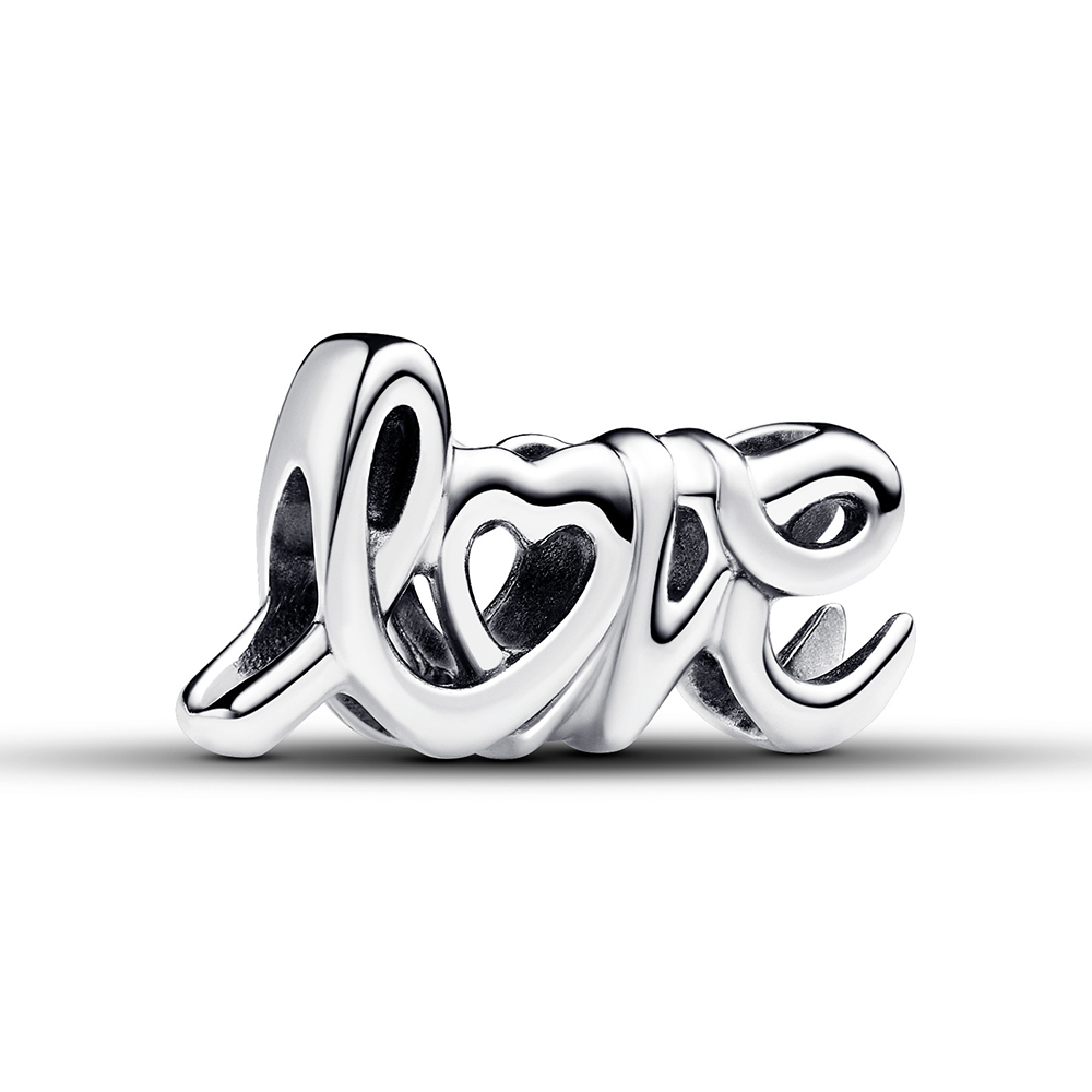 Handgeschriebenes Pandora Liebe Charm 793055C00