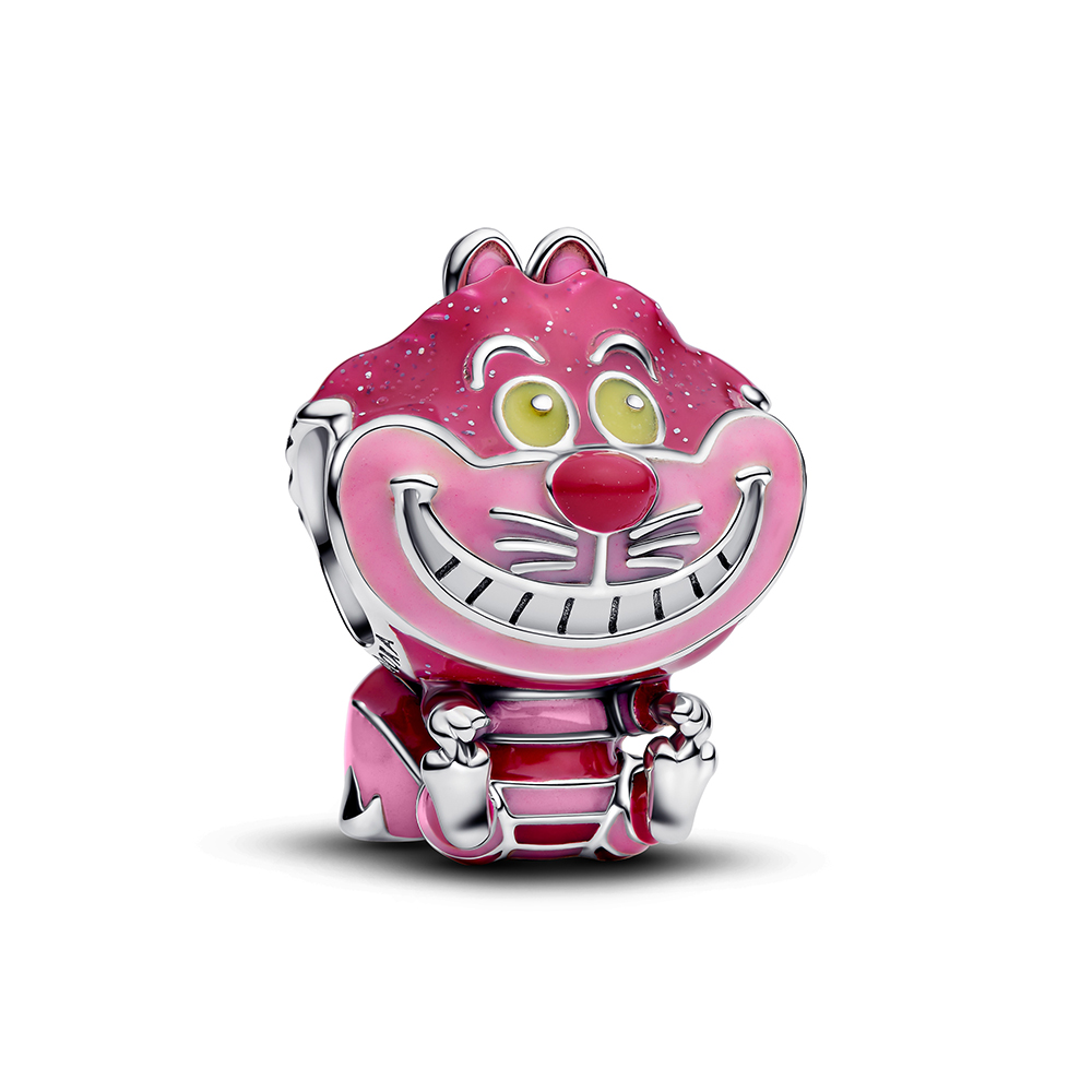 PANDORA Disney Alice im Wunderland Grinsekatze Charm 794025C01
