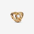 Offen gearbeitetes Wirbelndes Herz PANDORA SHINE Charm 752636C01