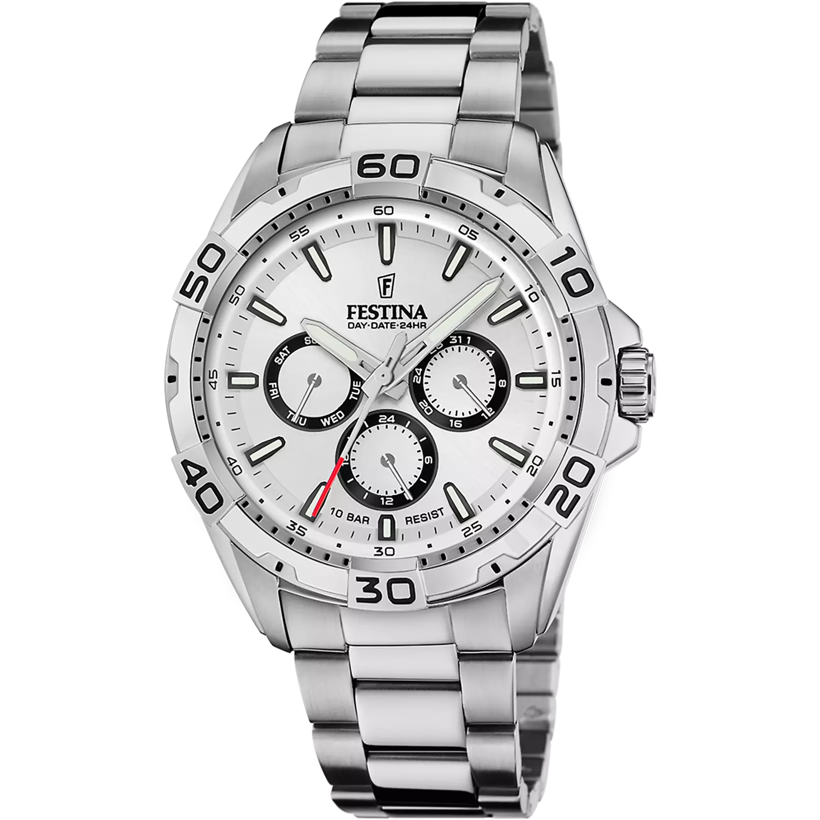 FESTINA herren uhr edelstahl armband F20623/1