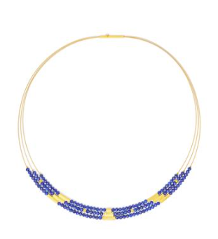BERND WOLF Nofreni Collier mit Lapislazuli - 85034236-043