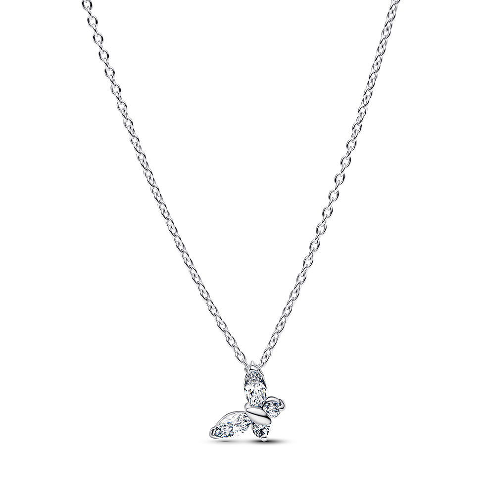 PANDORA Necklace Schmetterling Anhänger Halskette 394266C01-45