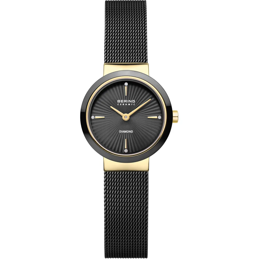 BERING Damenuhr mit Milanaiseband 10725-132