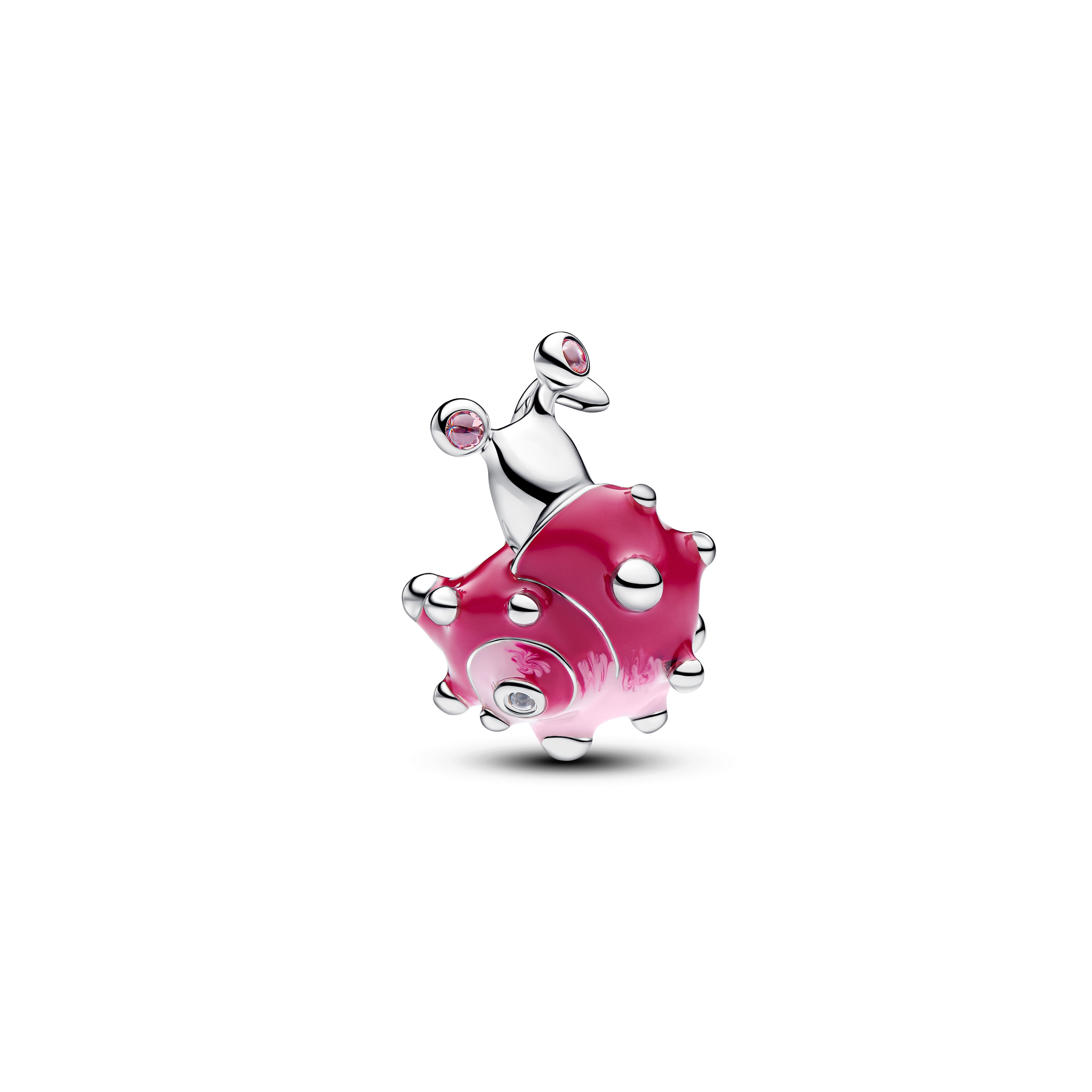 PANDORA Rosafarbene Schnecke Charm 794553C01