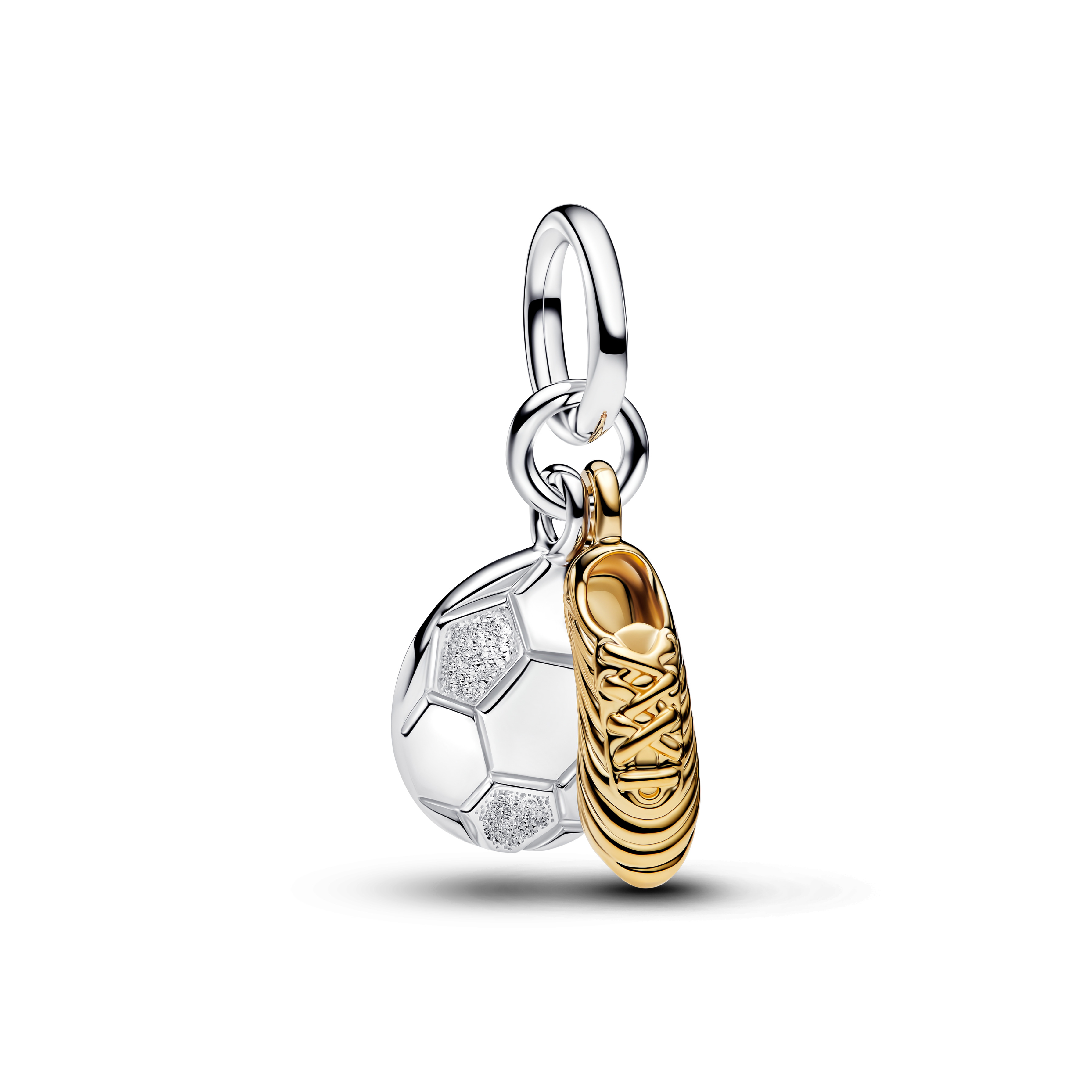 PANDORA Fußballschuh Doppelter Charm-Anhänger 764712C00