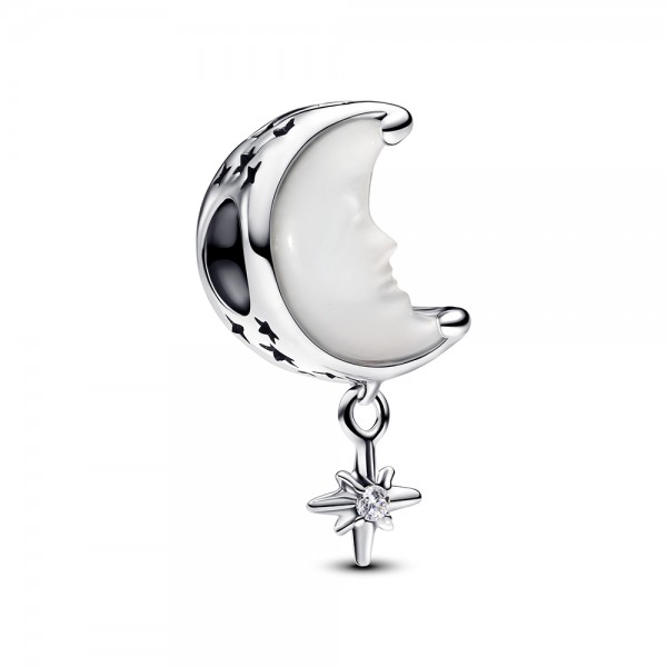 PANDORA Mond &amp; Polarstern Charm 793594C01