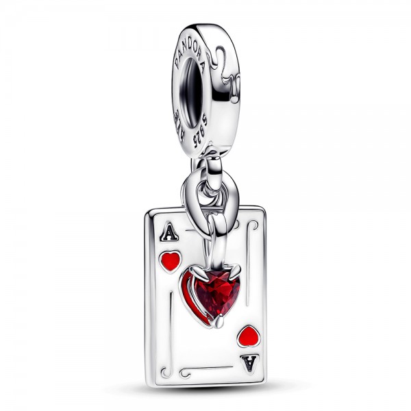 PANDORA Disney Villains Herzkönigin Doppelter Charm-Anhänger 793420C01