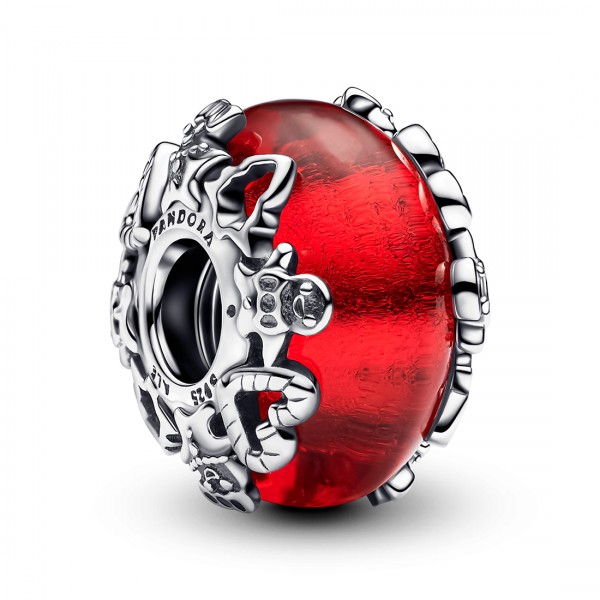 PANDORA Weihnachtszauber Murano-Glas-Charm 793597C00